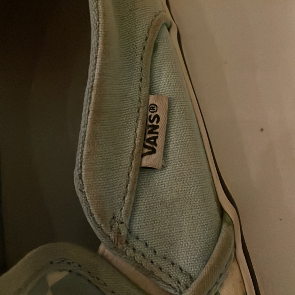 Vans Turquoise Checkered Pattern - Picture 3 of 3